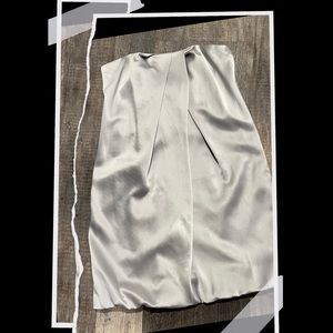 NWT A.B.S. By Allen Schwartz Strapless Balloon Hem Dress